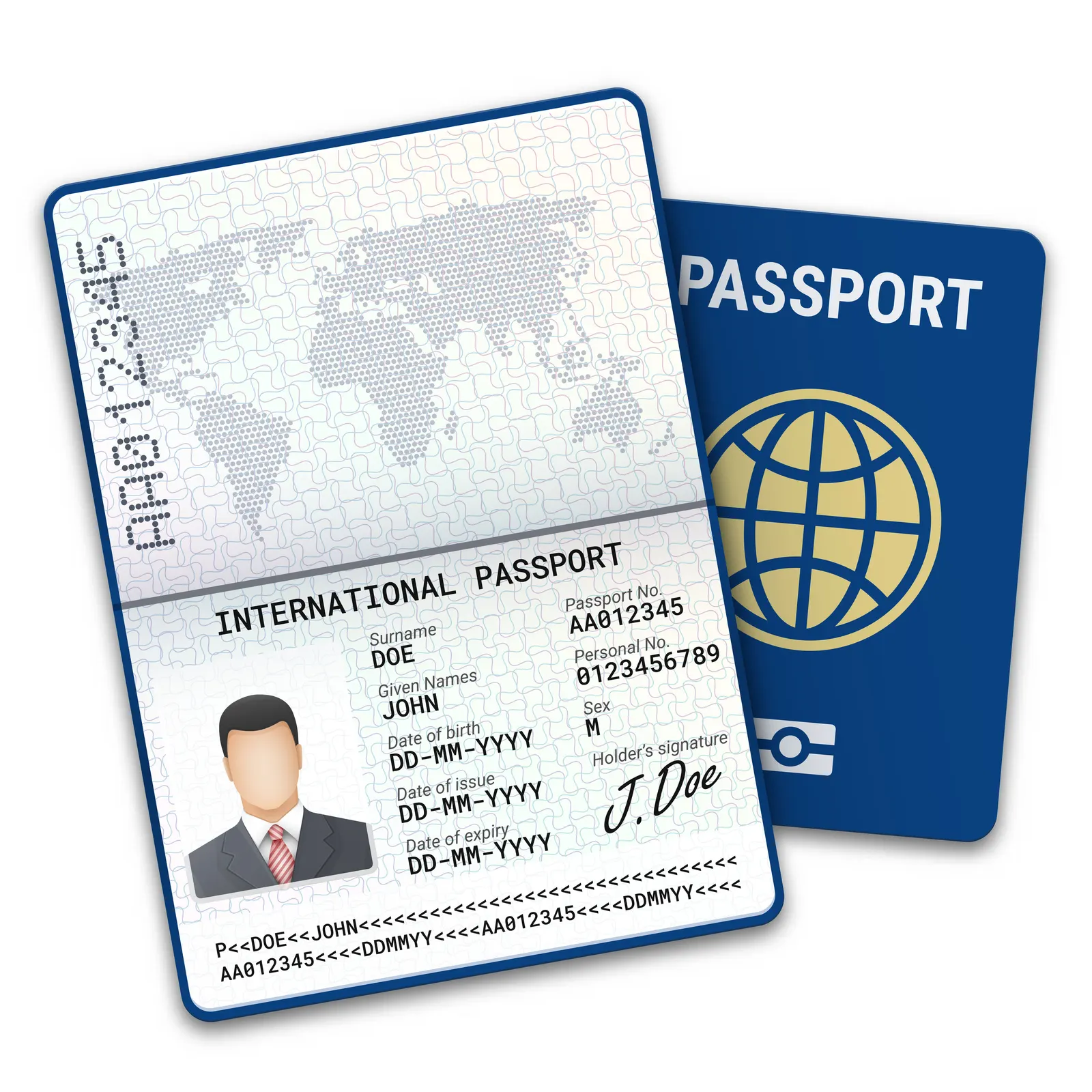 Validade do passaporte.