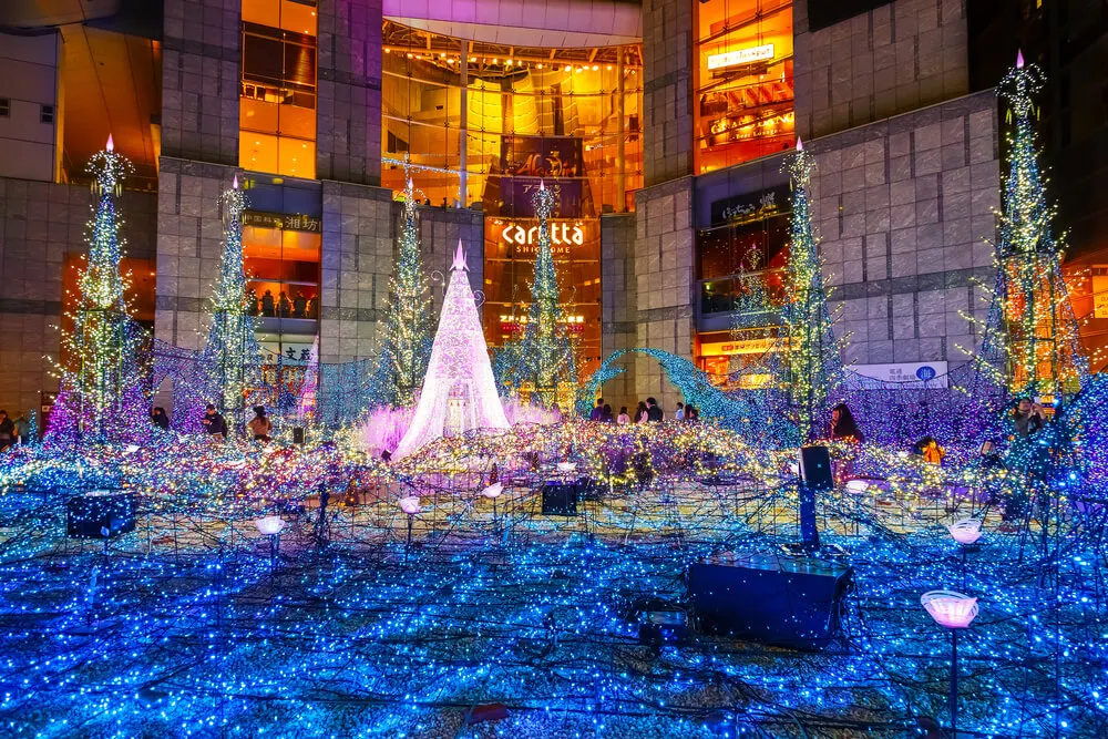 Decoração de Natal no Japão