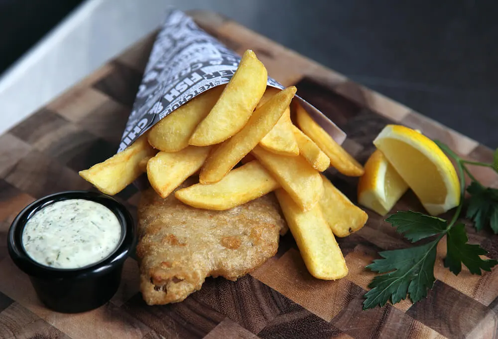 FISH AND CHIPS