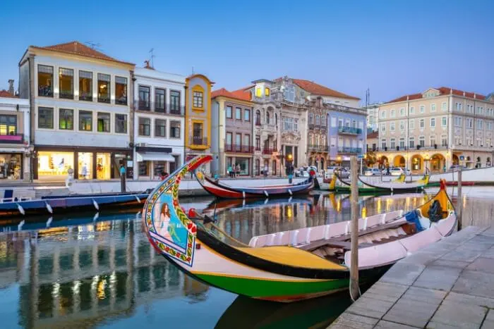 Aveiro, conhecida como a Venza portuguesa